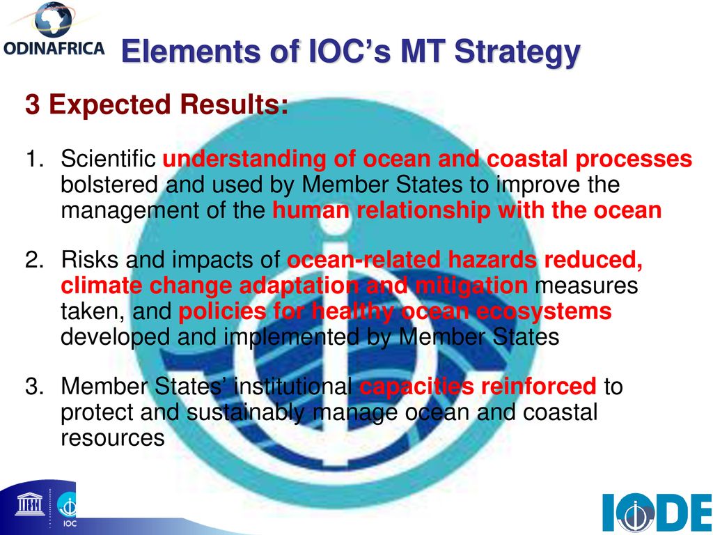 Iocs Ocean Data And Information Management Programmes In Africa Ppt